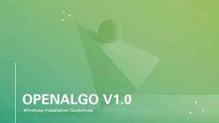 OpenAlgo Windows Installation [upl. by Suhail188]