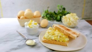 How to make a supereasy Egg Sandwich with Ladys Choice Mayonnaise [upl. by Ardaid504]