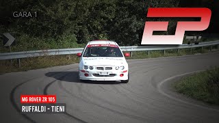 Ruffaldi  Tieni  MG Rover ZR 105  Slalom Baiso 2024 [upl. by Yenattirb]