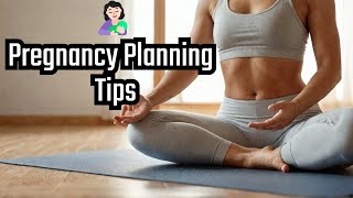 Pregnancy Planning 🤱🏻 Tips Yoga Fertility Yoga [upl. by Adnaerb]