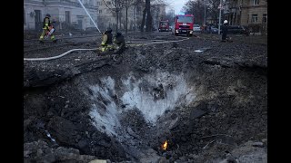 Guerra in Ucraina attacchi russi su Kiev e Kharkiv morti e feriti [upl. by Rossing]