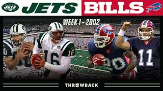 A Stunning Ending for the Opener Jets vs Bills 2002 Week 1 [upl. by Shaine]