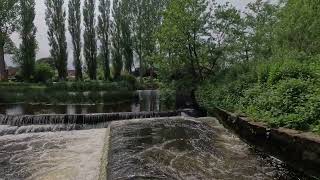 Boroughbridge Weir River Ure yorkshire [upl. by Kcirrej]