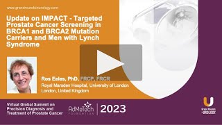 IMPACT Update  Targeted PCa Screening in BRCA1 and BRCA2 Mutation Carriers and Lynch Syndrome [upl. by Skinner]