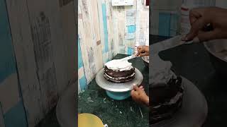 Chocolate truffle cake 🎂 digene 1 kg round shortvideo shortvideo trending cacke [upl. by Raama]