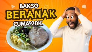 KESERUAN MENCARI BAKSO BERANAK HARUS MELEWATI JEMBATAN GANTUNG [upl. by Hospers]