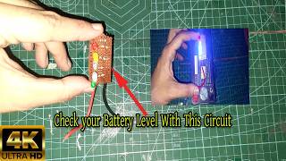 How To Make a Simple 12v Battery Level Indicator [upl. by Omar496]