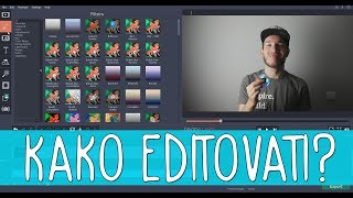 KAKO EDITOVATI VIDEO  Movavi Video Editor [upl. by Hibbert201]