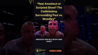 Paul vs Woodley Knockout EXPOSED The Truth Will Surprise You [upl. by Surovy]