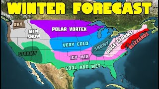 Winter 20232024 Forecast  Extremely Cold and Snowy for East [upl. by Bergren958]