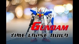 Build Gundam RG time lapse  RACE RC [upl. by Omor]