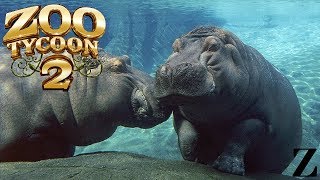 Zoo Tycoon 2 Exhibit Speed Build  Hippopotamus [upl. by Acirret]