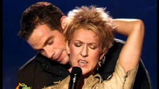 Celine Dion Et Garou  Sous Le Vent Live [upl. by Leipzig]