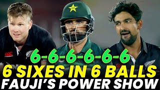 6️⃣6️⃣6️⃣6️⃣6️⃣6️⃣ Faujis Power Show Against Kiwis Bowlers  Pakistan vs New Zealand  PCB  M2B2A [upl. by Maia746]