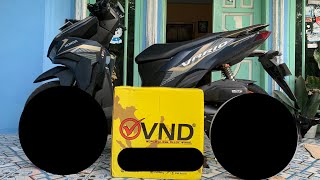 UNBOXING VELG VND AK55 RING 17 VARIO 125150 TWOTONE🙄 [upl. by Lika]