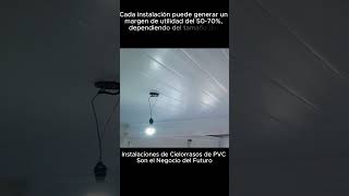 Motivos Por Los que Las Instalaciones de Cielorrasos de PVC son El Negocio Del Futuro [upl. by Hafler]