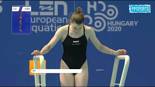 Michelle HEIMBERG  1m Springboard Diving Highlights [upl. by Yggam]