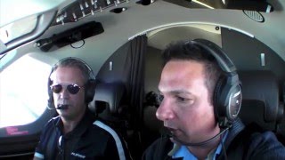 Pilatus PC12NG Flight Review [upl. by Atinal]