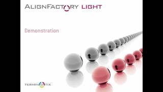 AlignFactory Light  Terminotix English version [upl. by Glynnis443]