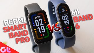 Redmi Smart Band Pro vs Xiaomi Mi Band 6 Full Comparison  GALTI MATT KARNA  GT Hindi [upl. by Anitrak233]