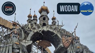 Wodan Wooden Rollercoaster OnRide POV  Europa Park [upl. by Atig]