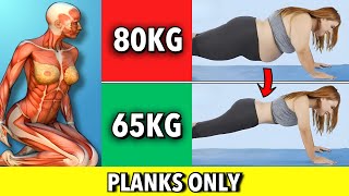 5Min Different Planks for Weight Loss [upl. by Adaran]