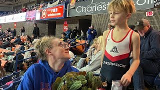 State wrestling tournament 2024 8u 55 lb match 2 [upl. by Tfat921]