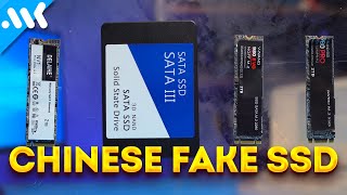 Fake SSD from AliExpress  How to recognize a fake [upl. by Ibmab]