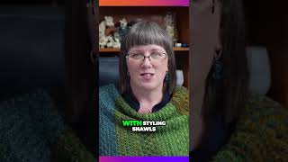 Revolutionizing Shawls Transforming Triangles into Wearable Wraps knittingtutorial [upl. by Koval894]