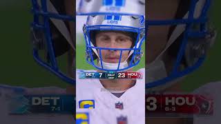 Lions CRAZY Comeback vs Texans on SNF 🤯🔥 shorts [upl. by Raamal]