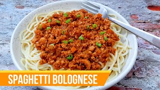 Spaghetti Bolognese Recipe  Pasta Bolognese  Quick amp Easy Chicken Bolognese [upl. by Nyrac349]