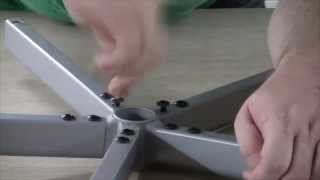 Assembling the IKEA SNILLE Swivel Chair [upl. by Ahsined629]