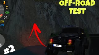 Mercedes 6x6 offroad test on flat mountain l Car simulator 2 bmw bmwm5 car cargames [upl. by Eiba]