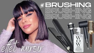 MES SECRETS POUR UN BRUSHING PARFAIT  TECHNIQUES POUR DES CHEVEUX LISSES ET BRILLANTS [upl. by Evadne]