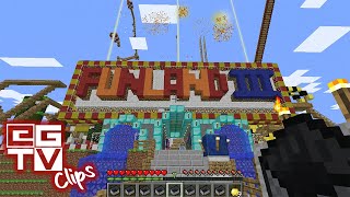 Minecraft Funland Ethan Gamer TV Clips [upl. by Andie718]