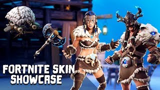 Fyra amp Jaeger  Primal Hunters Set Showcase  Fortnite Battle Royale [upl. by Ernie997]