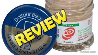 St dalfour Beauty STEAMY Whitening Cream Review [upl. by Ivz]