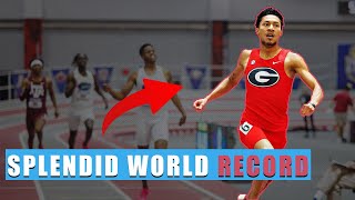 2024 NEW WORLD RECORD  The Fastest 400 Meters Ever Run Christopher Morales Williams SEC Final [upl. by Ciaphus]