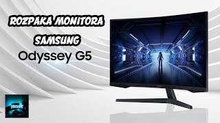 Samsung Odyssey G5 Unboxing [upl. by Ettenajna866]