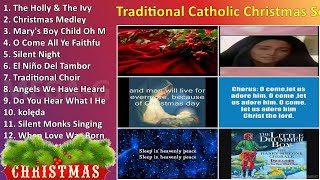 Traditional Catholic Christmas Songs  Greatest Christmas Songs Medley [upl. by Dust854]