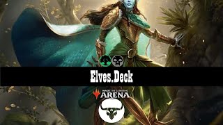 Lathril Blade of the Elves  MTG Arena Historic Brawl [upl. by Sucramrej184]