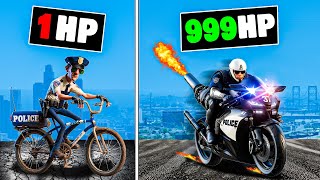 Upgrading to the FASTEST Police Bikes in GTA 5 [upl. by Eteragram]