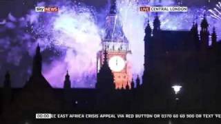 London Fireworks 2013 New Years Eve Full Version HD [upl. by Idolem]