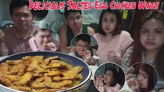 Delicious  Salted Egg  Chicken Wings [upl. by Kurzawa]