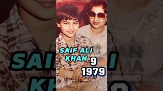 SAIF ALI KHAN Age Transformation 19702025  Saif ali khan life journey evolution saifalikhan [upl. by Kcirtapnaes]