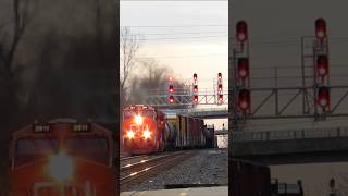 CN 2911 honks at Georgetown GO Station [upl. by Ahsad]