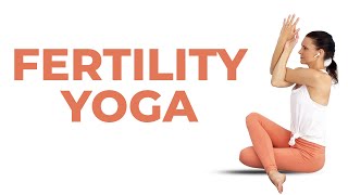 Fertility Yoga For Trying To Conceive  Fertility Exercises  Yoga To Get Pregnant [upl. by Yenahs]