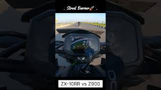 KAWASAKI ZX10RR vs Z900  Race Till their Potential 🚀 [upl. by Ssor976]