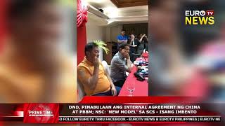 DND PINABULAAN ANG INTERNAL AGREEMENT NG CHINA AT PBBM NSC NEW MODEL SA SCS  ISANG IMBENTO [upl. by Lyckman]