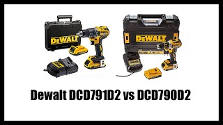 Dewalt DCD791D2 vs DCD790D2 [upl. by Atiuqihc]